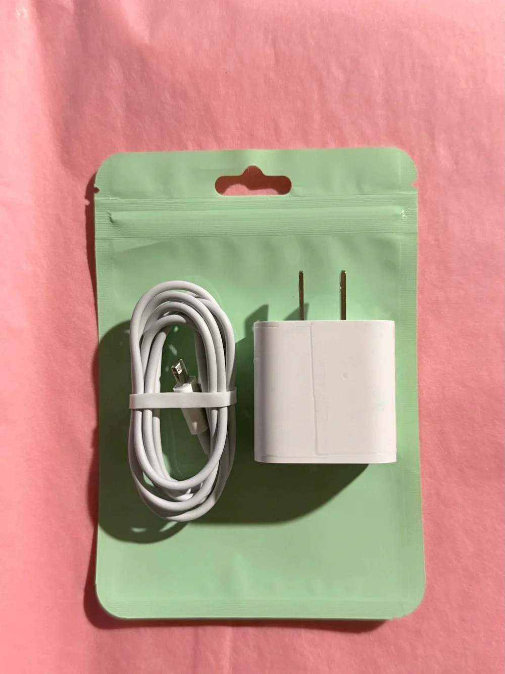 20W Fast Charger USB-C Power Adapter & Lightning Cable Set for iPhone 14 13 12